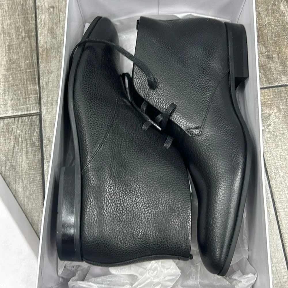 Calvin Klein Carmichael Tumbled Cow Leather Mens Shoe - New